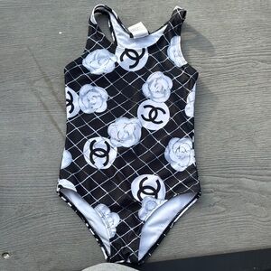 Chic Kids Swimwear in Black and White